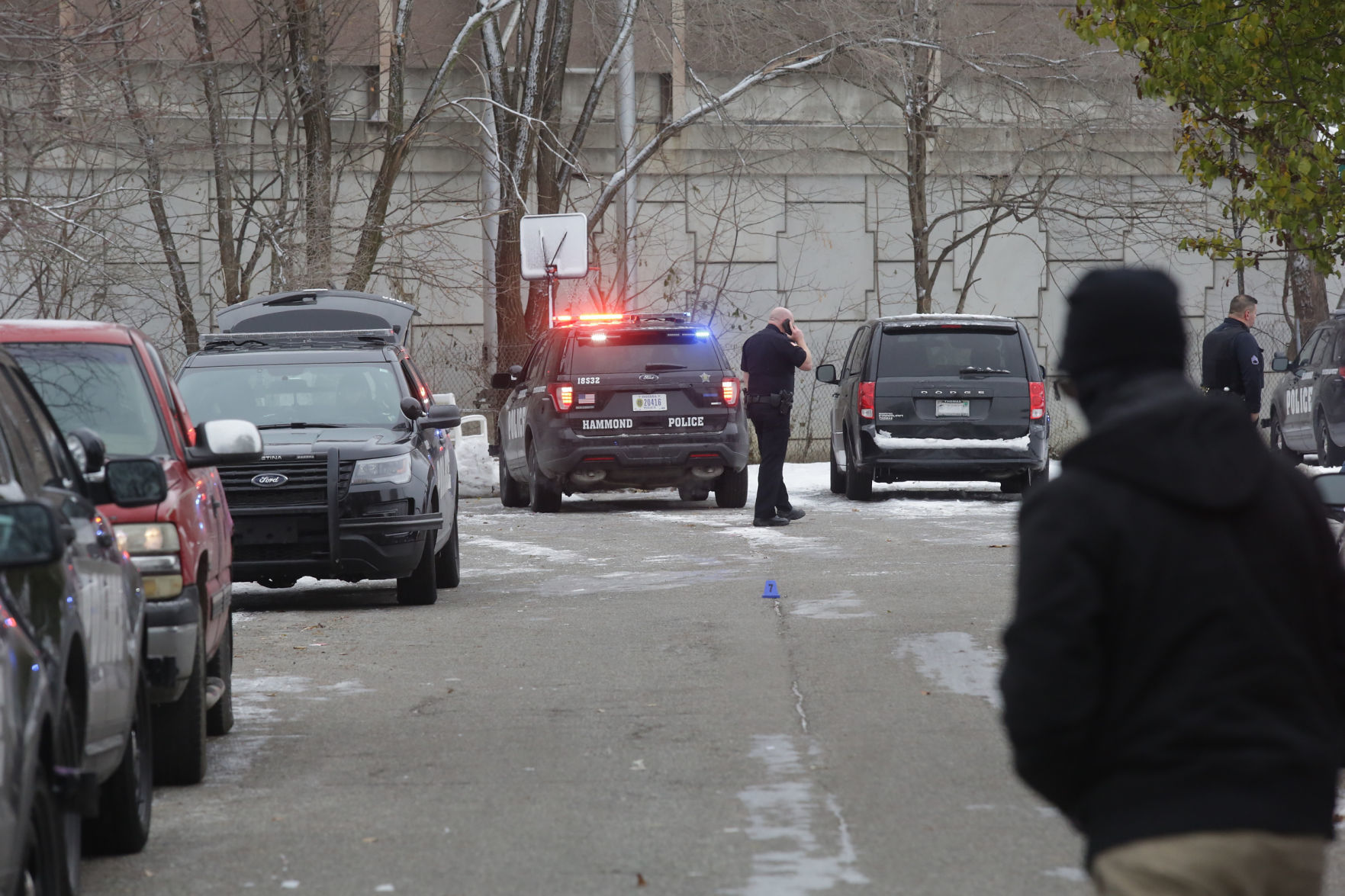 Man shot by police in Hammond